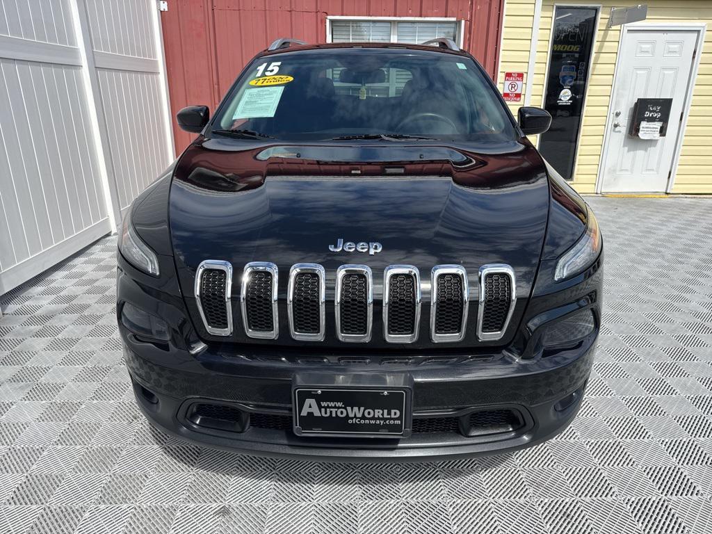 used 2015 Jeep Cherokee car, priced at $14,495