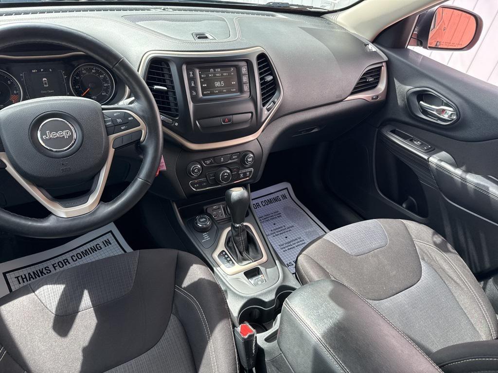 used 2015 Jeep Cherokee car, priced at $14,495