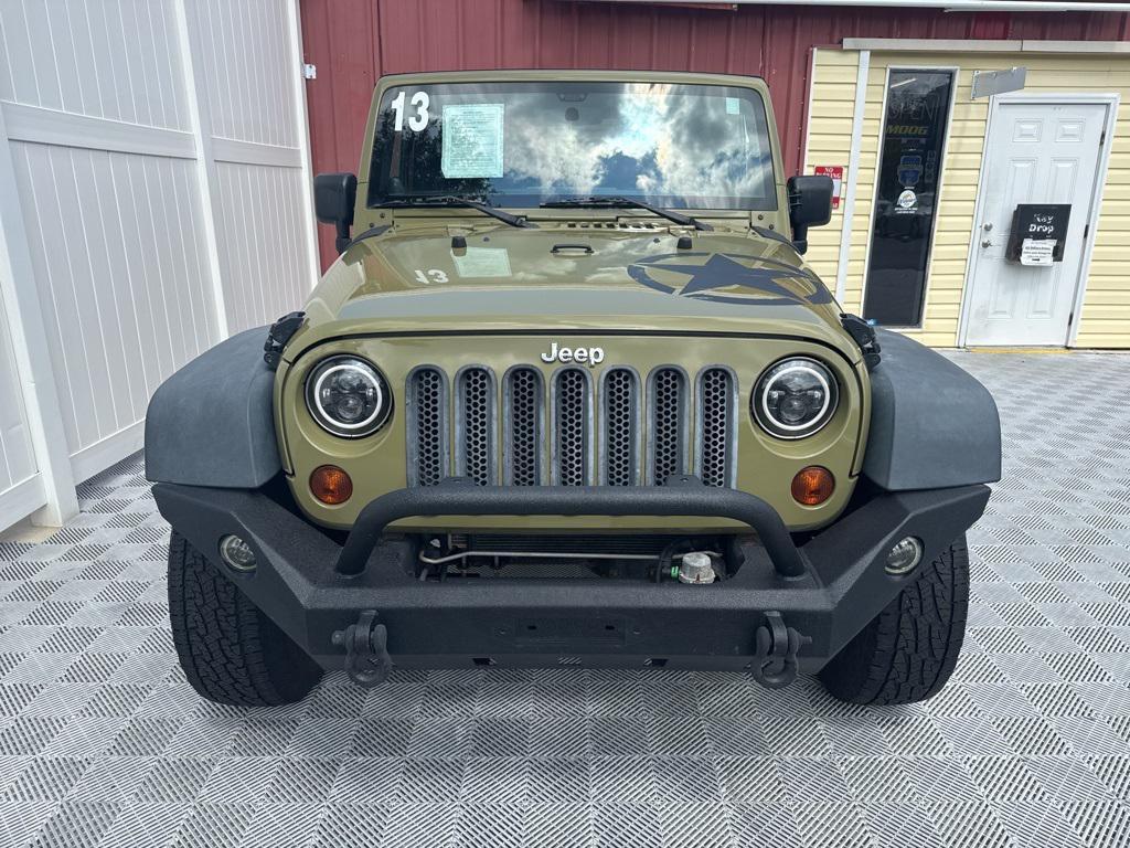 used 2013 Jeep Wrangler car, priced at $13,997