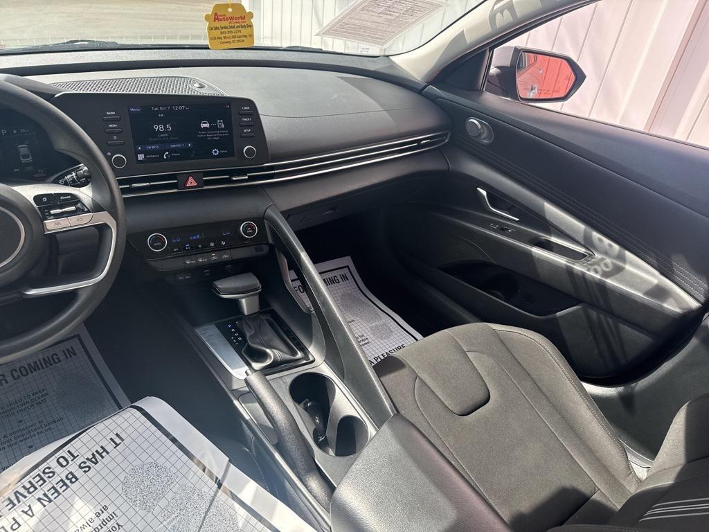 used 2022 Hyundai Elantra car, priced at $21,500