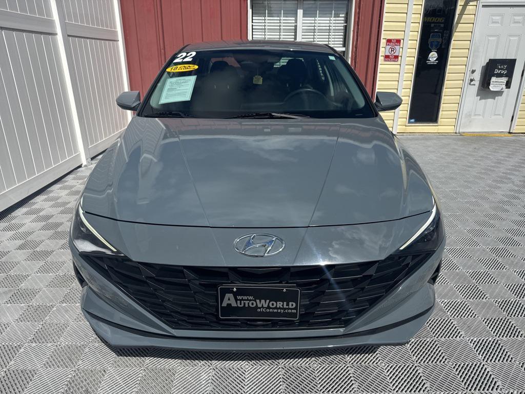 used 2022 Hyundai Elantra car, priced at $21,500
