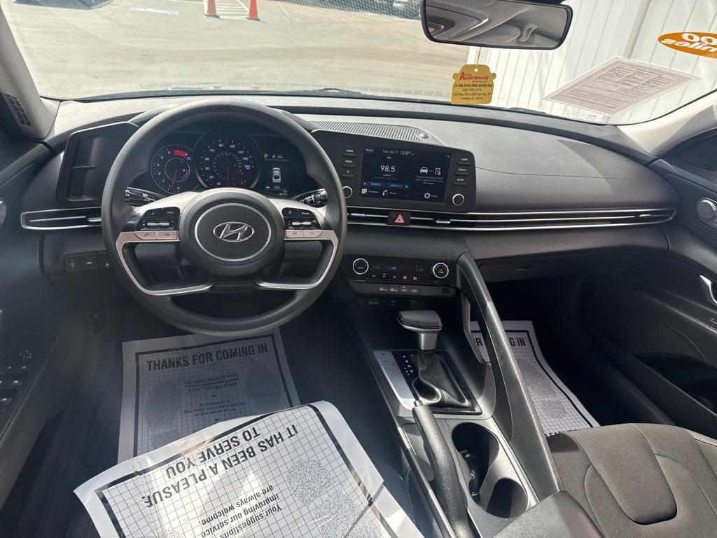 used 2022 Hyundai Elantra car, priced at $21,500