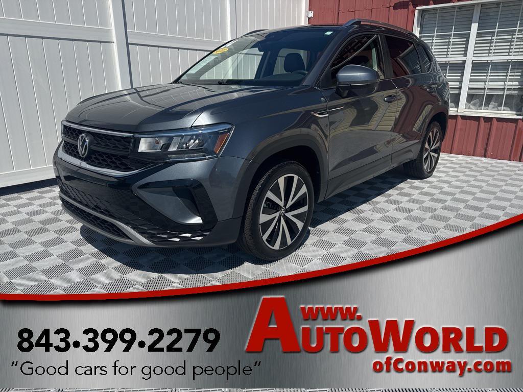 used 2024 Volkswagen Taos car, priced at $21,997