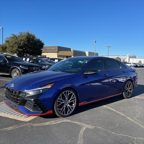 used 2023 Hyundai Elantra car, priced at $27,000