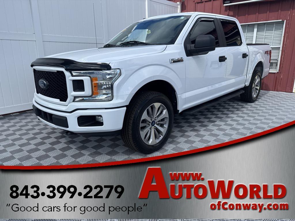 used 2018 Ford F-150 car, priced at $23,500
