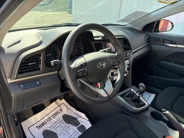 used 2019 Hyundai Elantra car, priced at $13,500