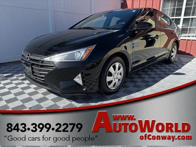 used 2019 Hyundai Elantra car, priced at $13,500