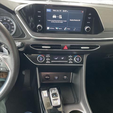 used 2021 Hyundai Sonata car, priced at $21,500