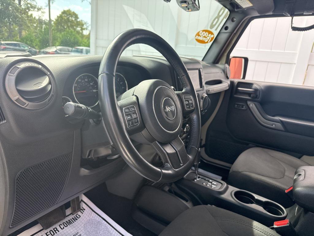 used 2018 Jeep Wrangler JK Unlimited car, priced at $19,850