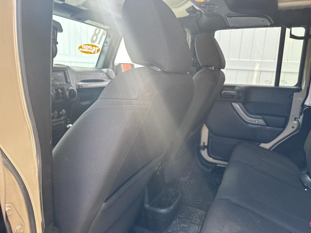 used 2018 Jeep Wrangler JK Unlimited car, priced at $19,850