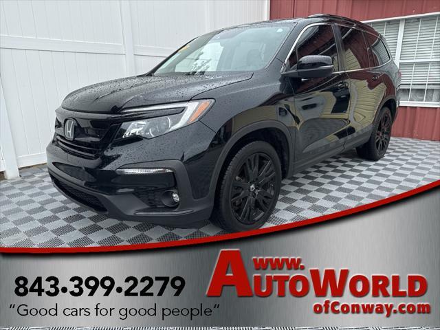 used 2021 Honda Pilot car, priced at $29,500