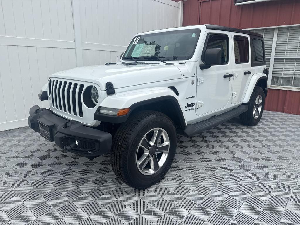 used 2018 Jeep Wrangler Unlimited car, priced at $22,995