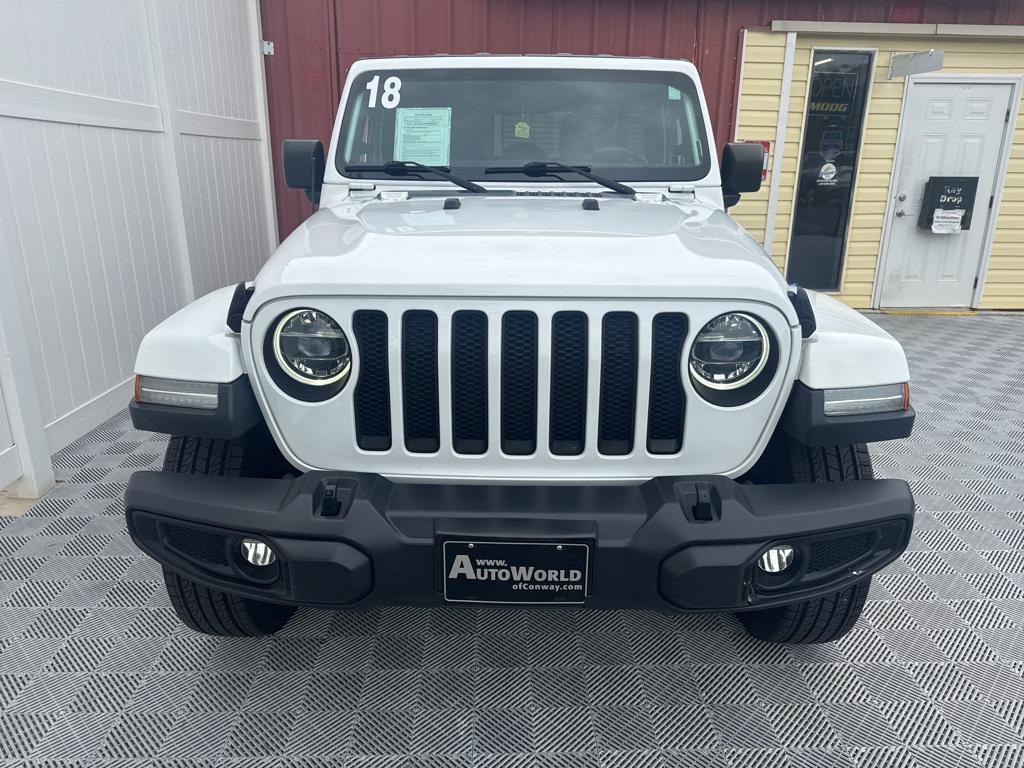 used 2018 Jeep Wrangler Unlimited car, priced at $22,995