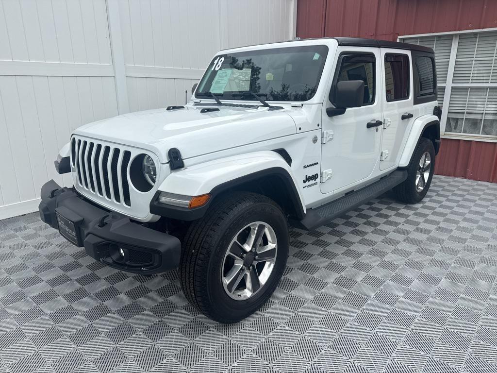 used 2018 Jeep Wrangler Unlimited car, priced at $22,995