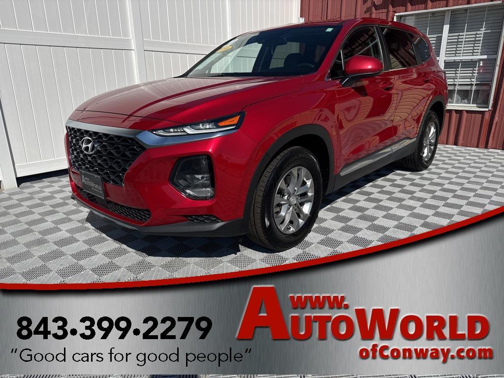 used 2020 Hyundai Santa Fe car, priced at $19,998