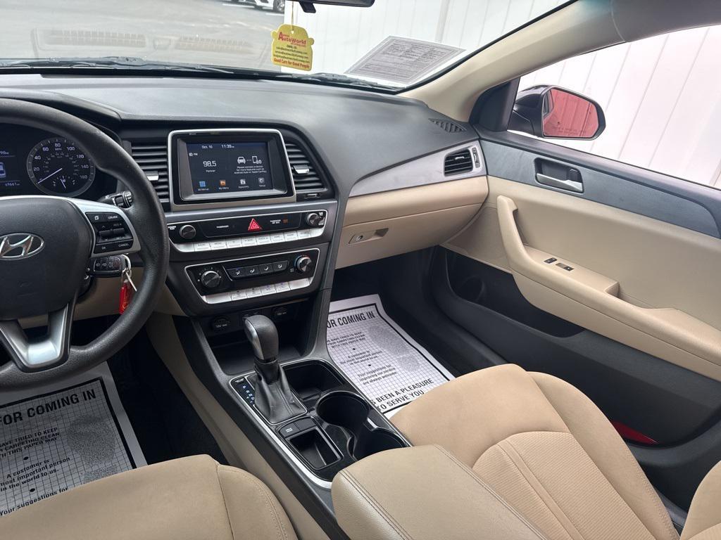 used 2018 Hyundai Sonata car, priced at $14,995