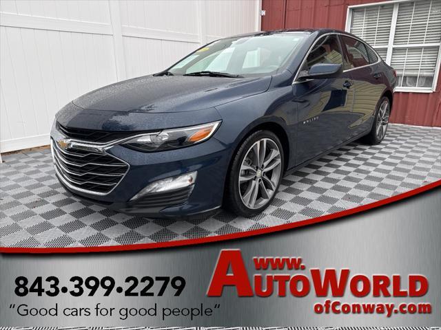 used 2022 Chevrolet Malibu car, priced at $18,997