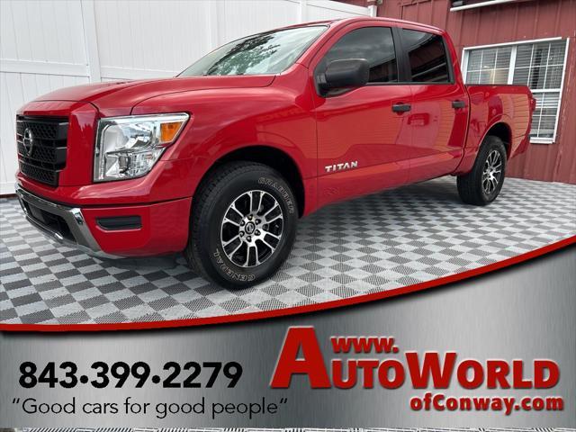 used 2022 Nissan Titan car, priced at $30,997