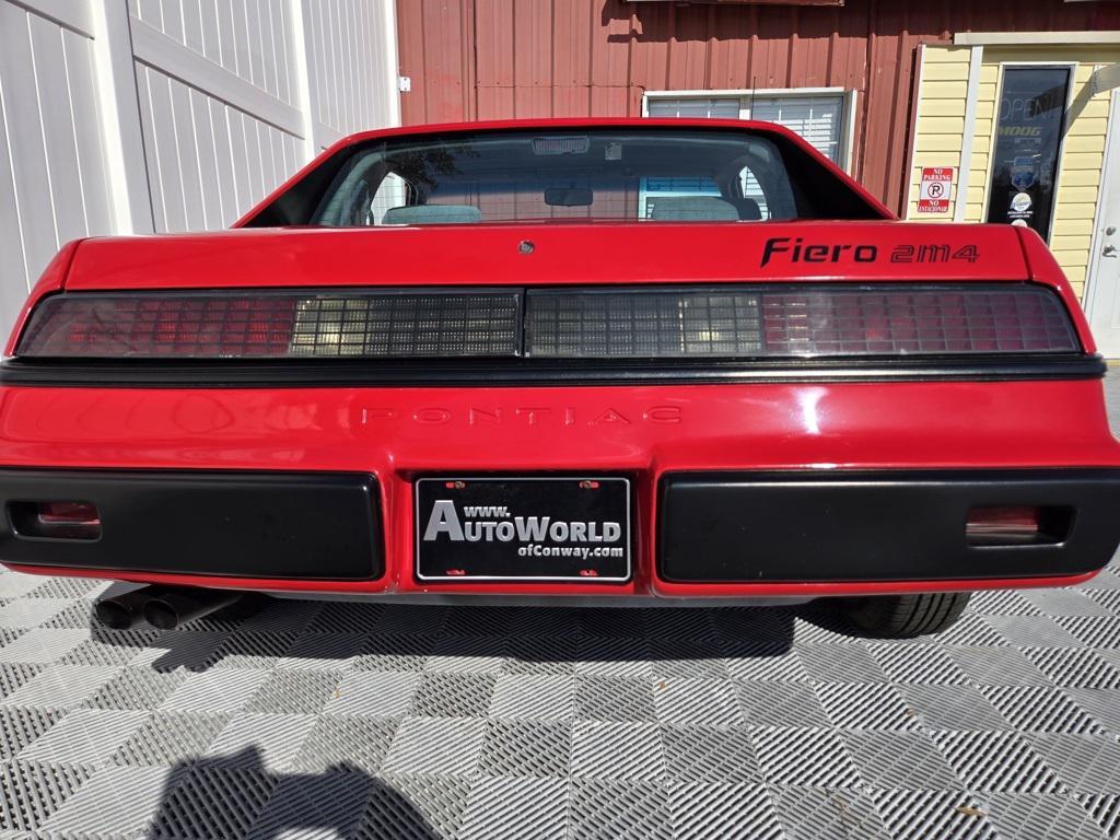 used 1986 Pontiac Fiero car, priced at $7,850