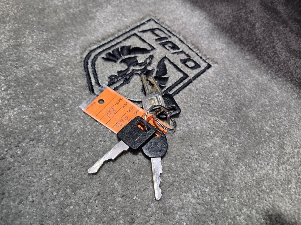 used 1986 Pontiac Fiero car, priced at $7,850