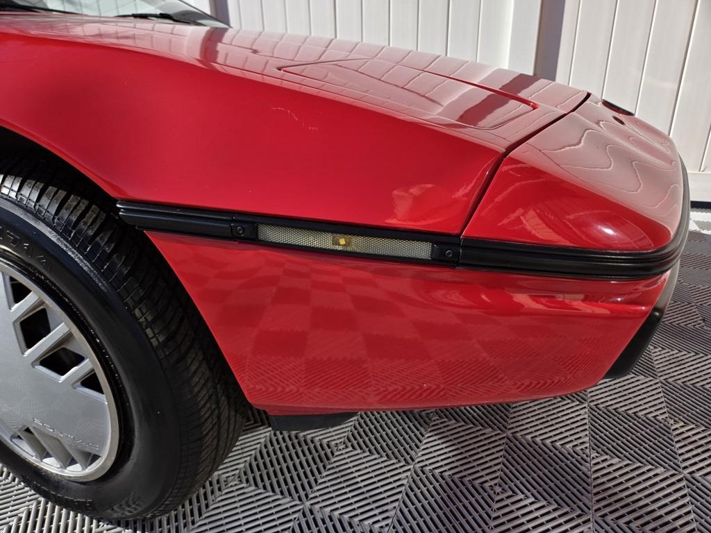used 1986 Pontiac Fiero car, priced at $7,850