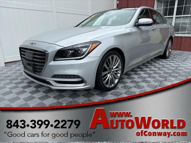 used 2018 Genesis G80 car, priced at $29,997