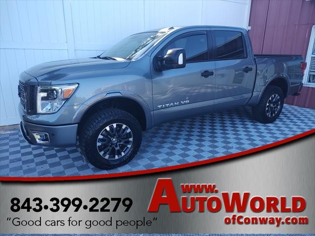 used 2018 Nissan Titan car, priced at $28,450
