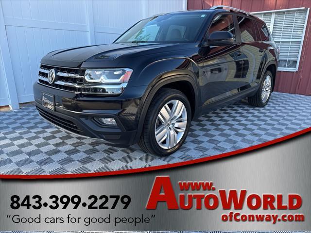 used 2019 Volkswagen Atlas car, priced at $20,500