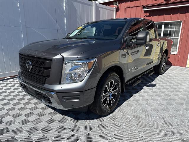 used 2021 Nissan Titan car, priced at $30,523