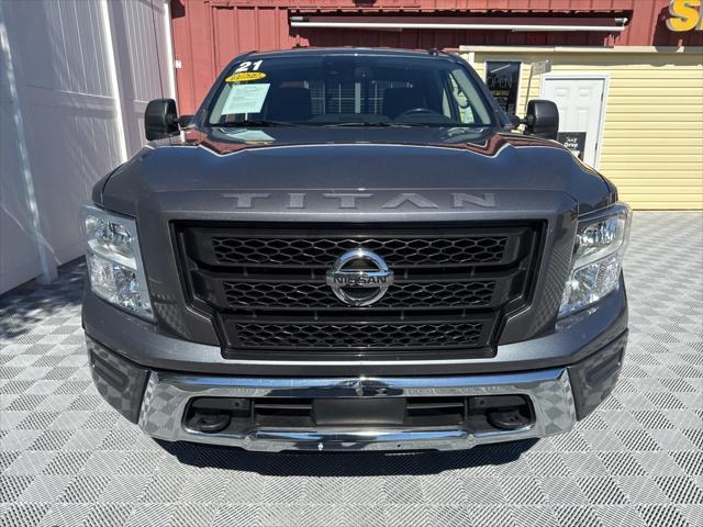 used 2021 Nissan Titan car, priced at $30,523