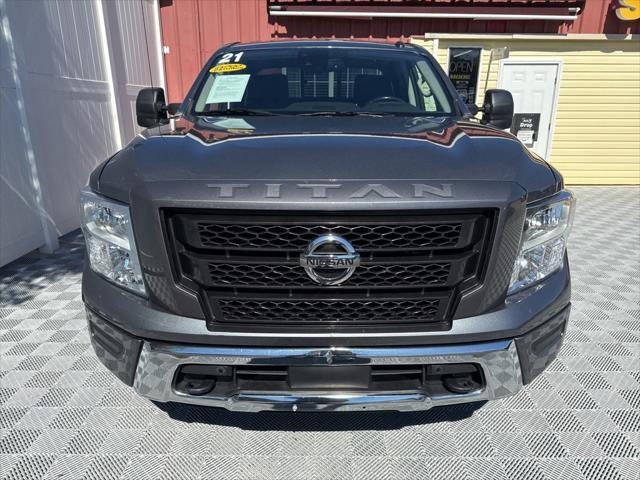 used 2021 Nissan Titan car, priced at $30,523