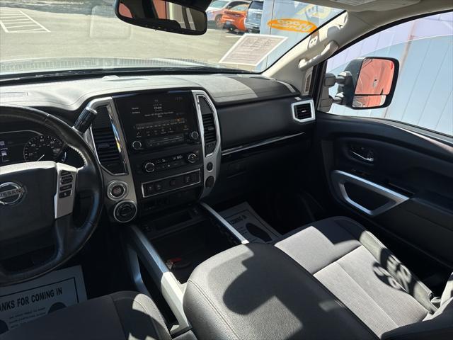 used 2021 Nissan Titan car, priced at $30,523