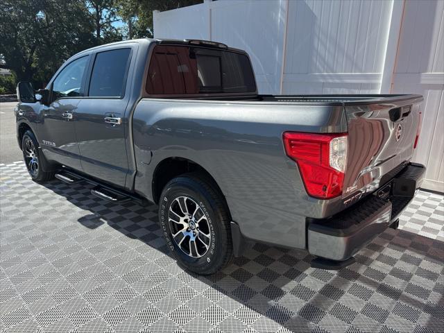 used 2021 Nissan Titan car, priced at $30,523