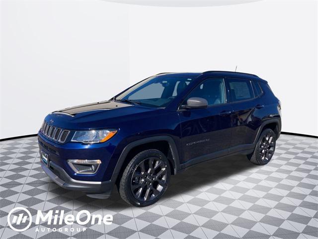 used 2021 Jeep Compass car, priced at $19,200