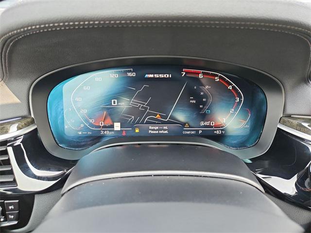 used 2023 BMW M550 car, priced at $59,000