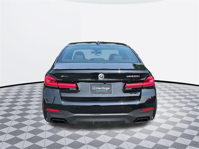used 2023 BMW M550 car, priced at $59,000
