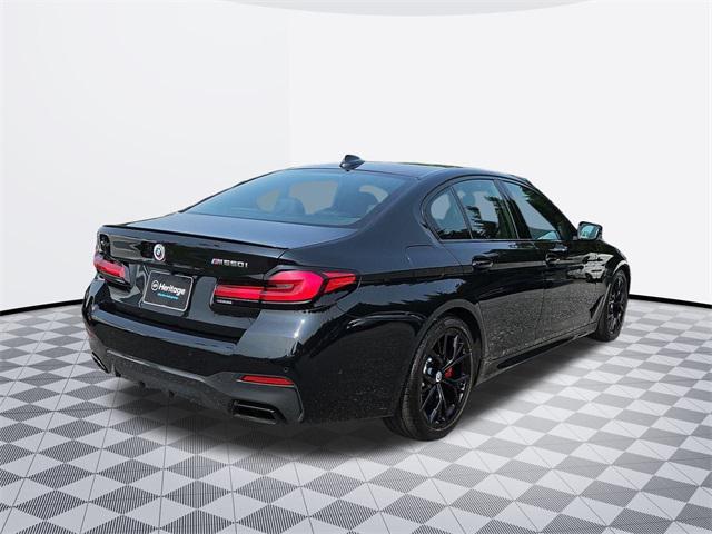 used 2023 BMW M550 car, priced at $59,000