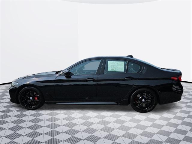 used 2023 BMW M550 car, priced at $59,000