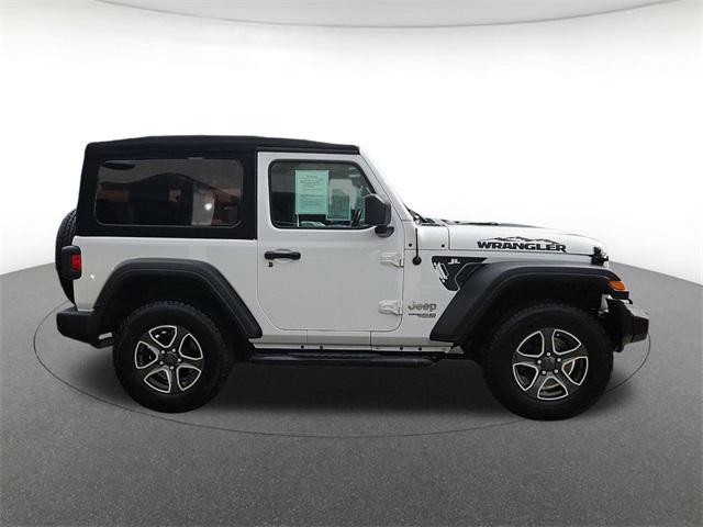 used 2021 Jeep Wrangler car, priced at $25,000