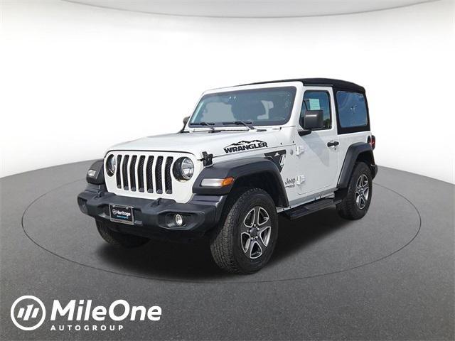 used 2021 Jeep Wrangler car, priced at $25,000