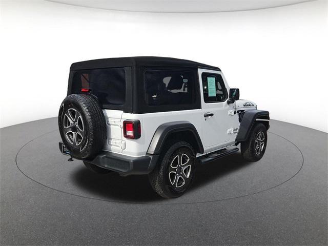 used 2021 Jeep Wrangler car, priced at $25,000
