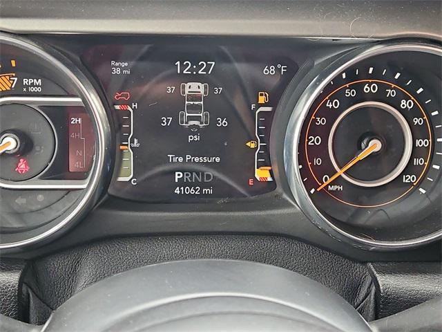 used 2021 Jeep Wrangler car, priced at $25,000