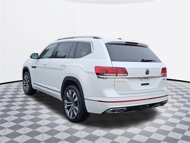 used 2022 Volkswagen Atlas car, priced at $36,000