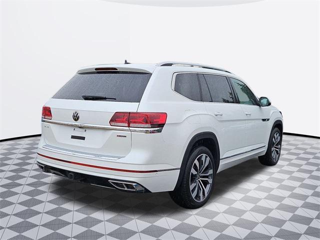 used 2022 Volkswagen Atlas car, priced at $36,000