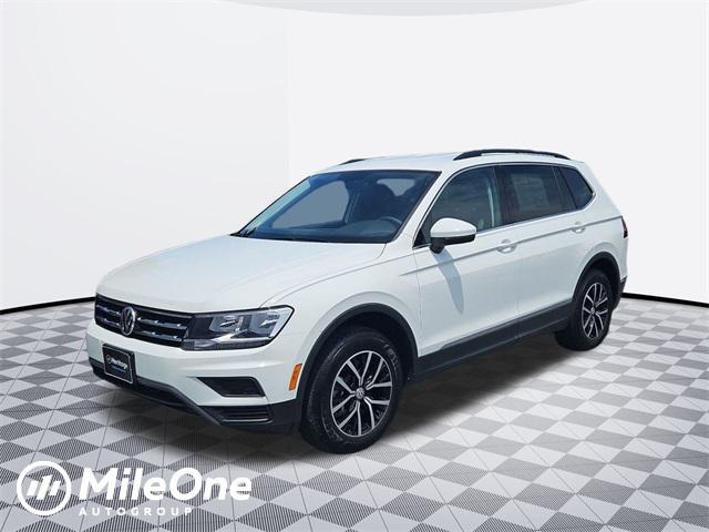 used 2021 Volkswagen Tiguan car, priced at $21,000