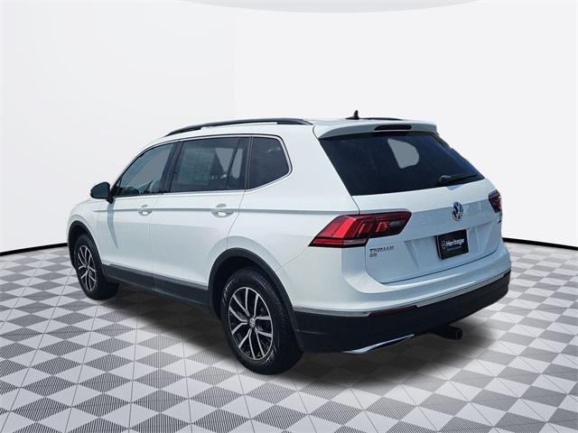 used 2021 Volkswagen Tiguan car, priced at $21,000