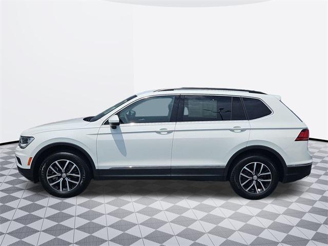 used 2021 Volkswagen Tiguan car, priced at $21,000