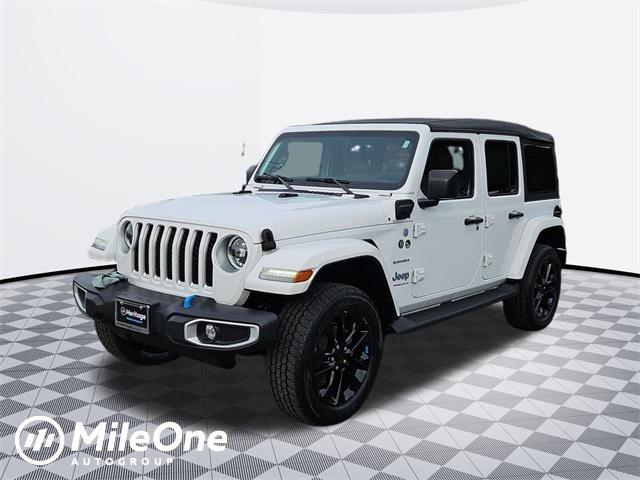 used 2023 Jeep Wrangler 4xe car, priced at $32,000