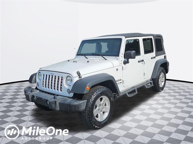 used 2018 Jeep Wrangler JK Unlimited car, priced at $20,000