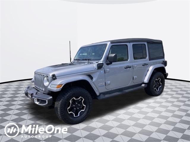 used 2021 Jeep Wrangler Unlimited 4xe car, priced at $35,600